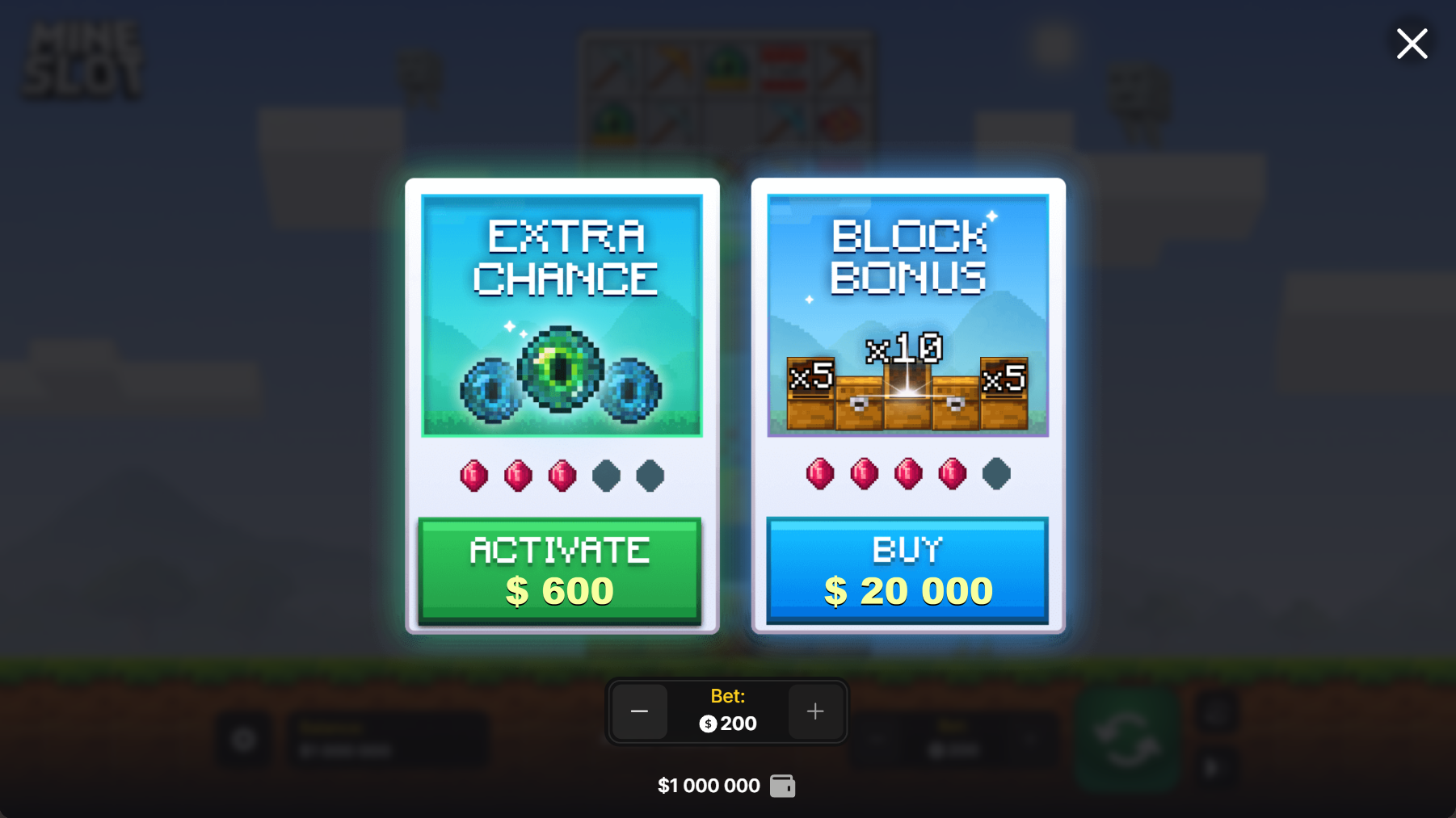 Особенности Mine Slot